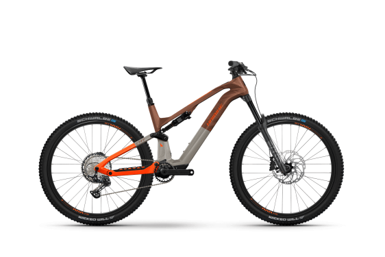 Haibike LYKE 10 420Wh 41cm '23 bronz/narancs/szürke elektromos kerékpár