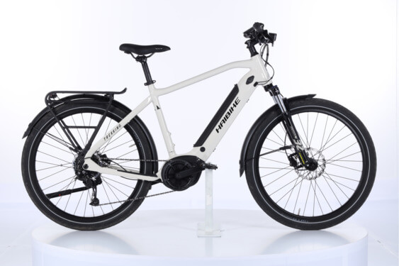 Haibike TREKKING 3 500Wh HE52cm '23 törtfehér elektromos kerékpár - használt -K- (vsz:SJ220416454)