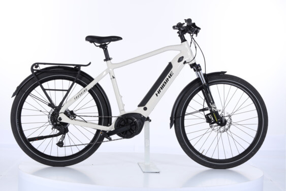 Haibike TREKKING 3 500Wh HE52cm '23 törtfehér elektromos kerékpár - használt (vsz: SJ220416472)