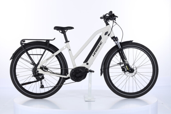 Haibike TREKKING 3 500Wh TR44cm '23 törtfehér elektromos kerékpár - használt -K- (vsz:SJ220514077)