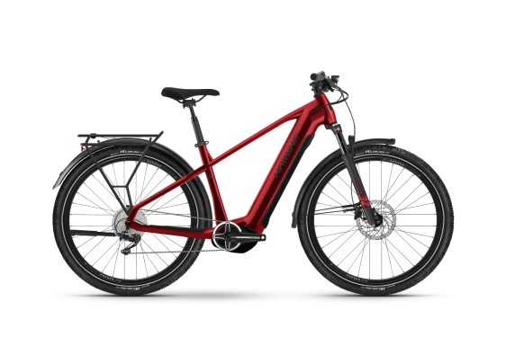 Haibike TREKKING 5 720Wh HE60cm '23 piros elektromos kerékpár