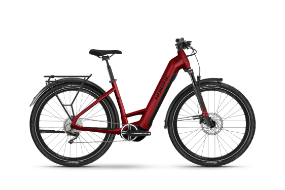 Haibike TREKKING 5 720Wh US45cm '23 piros elektromos kerékpár