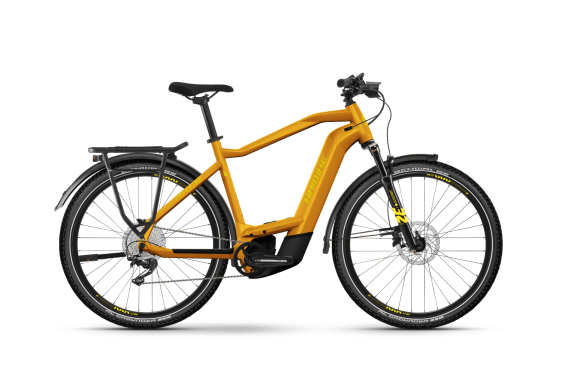 Haibike TREKKING 8 750Wh HE62cm '23 narancs elektromos kerékpár