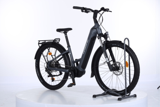 Haibike Trekking4 720Wh US38 cm '23 szürke elektromos kerékpár - használt -K- (vsz: J022823883)
