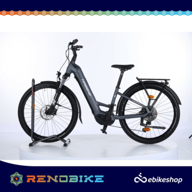 Haibike Trekking4 720Wh US38 cm '23 szürke elektromos kerékpár - használt -K- (vsz: J022823883)