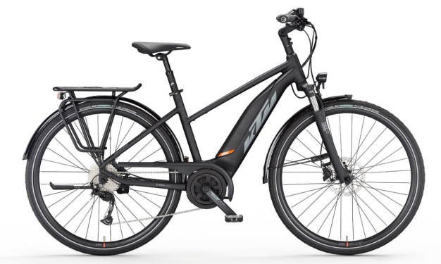 KTM MACINA FUN A510 TR46 cm '23 fekete elektromos kerékpár