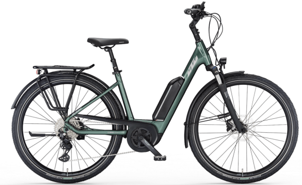 KTM MACINA FUN P610 US43 cm '23 zöld elektromos kerékpár