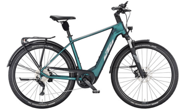 KTM MACINA GRAN 720 HE60 cm '23 zöldeslila-flip elektromos kerékpár