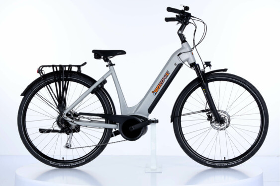 Rideonic Trekking 1.0 500Wh US50 cm '23 ezüst elektromos kerékpár - bérelhető (Győr, vsz: FR01018550398980265)