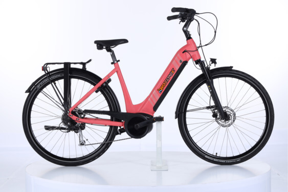 Rideonic Trekking 1.0 500Wh US50 cm '23 rózsaszín elektromos kerékpár - használt -K- (vsz: FR01018550394080230)