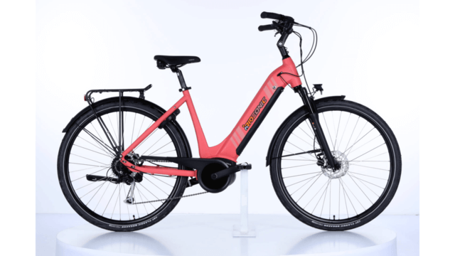 Rideonic Trekking 1.0 500Wh US50 cm '23 rózsaszín elektromos kerékpár - használt (vsz: FR01018550396490013, TB)