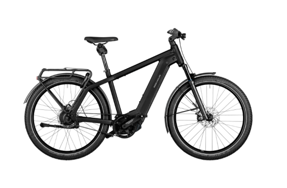RM Charger4 GT vario HE53 cm '23 fekete elektromos kerékpár (750Wh, Kiox300, ABS, zár táskával)