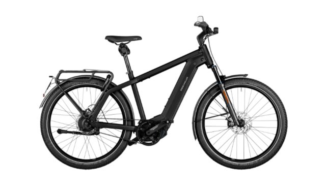 RM Charger4 GT vario HS HE53 cm '23 fekete elektromos kerékpár (750Wh, Kiox300, zár táskával)