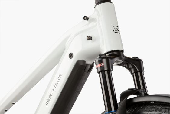 RM Charger4 Mixte GT vario TR49 cm '23 fehér elektromos kerékpár (750Wh, Kiox300)