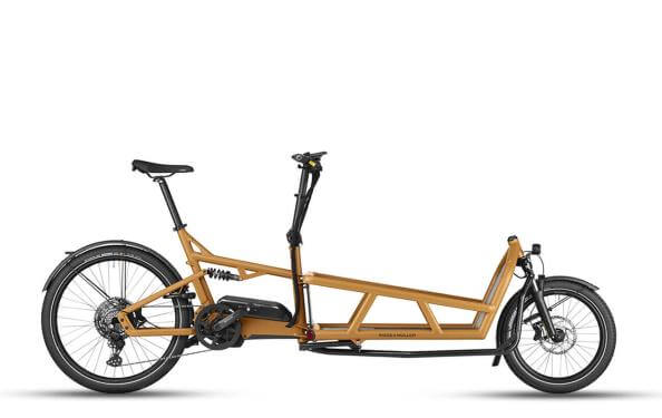 RM Load4 75 vario '23 barna elektromos kerékpár (725Wh, Kiox300, Csomagtartó)