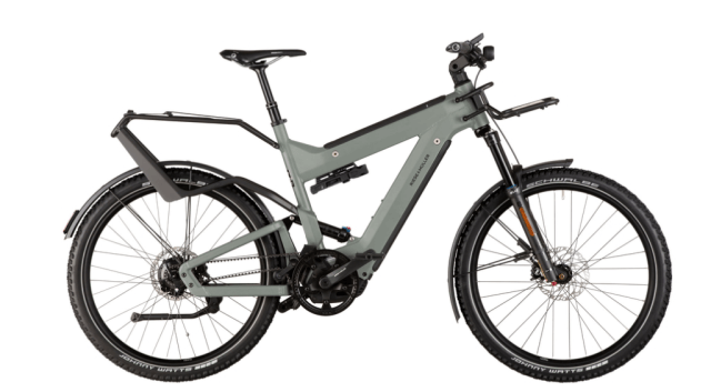 RM Superdelite GT vario HS HE51 cm '23 ezüst elektromos kerékpár (400Wh, Kiox, Csomagtartó)