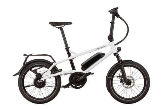 RM Tinker2 vario cm '23 fehér elektromos kerékpár (545Wh, Kiox300, Cargo platform, zár táskával)