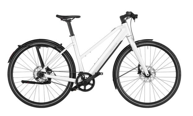 RM UBN Seven silent US45 cm '23 fehér elektromos kerékpár (430Wh, LEDHub, Suspension Kit)