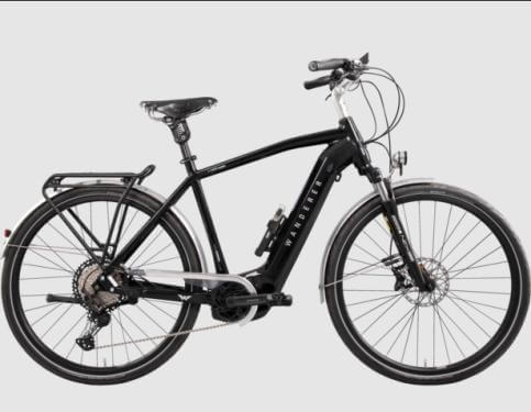 WANDERER E-Tourer I-12 HE53 cm '23 fekete elektromos kerékpár