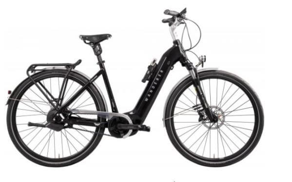 WANDERER E-Tourer I-F360 US53 cm '23 fekete elektromos kerékpár