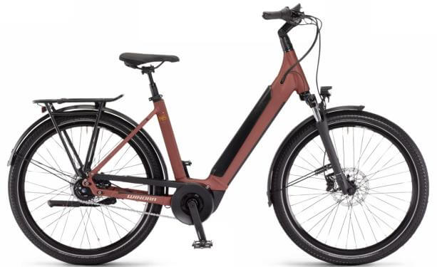 Winora Sinus N5 625Wh US54cm '23 gesztenyebarna elektromos kerékpár