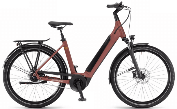 Winora Sinus N5f 625Wh US50cm '23 gesztenyebarna elektromos kerékpár