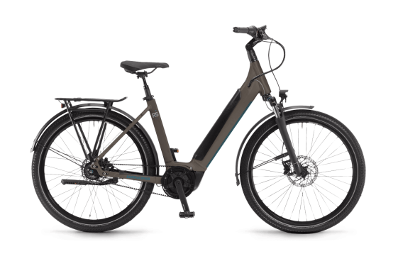 Winora Sinus R5 625Wh US50cm '23 barna elektromos kerékpár