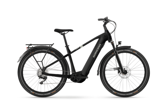 Winora Yucatan X10 720Wh HE55cm '23 fekete elektromos kerékpár