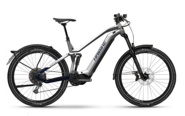 Haibike Adventr 9 720Wh 42cm '24 ezüst elektromos kerékpár