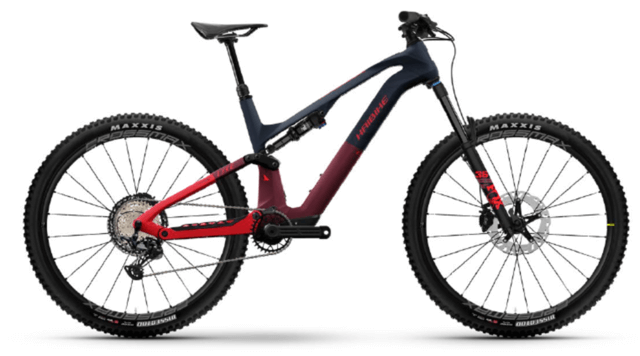 Haibike Lyke Cf 11 430Wh 44cm '24 fekete/piros elektromos kerékpár
