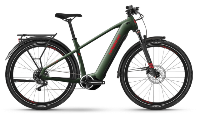 Haibike Trekking 5 720Wh HE60 '24 zöld elektromos kerékpár