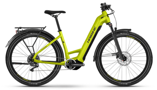 Haibike Trekking 5 720Wh US45 '24 lime zöld elektromos kerékpár