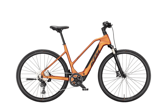 KTM MACINA CROSS SX ELITE DA46cm '24 narancs színű elektromos kerékpár