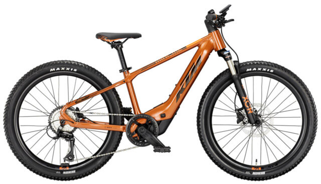 KTM MACINA MINI ME SX 26" 35cm '24 narancs színű elektromos kerékpár