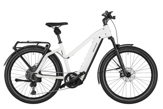 RM Charger4 Mixte GT vario TR46 cm '24 fehér elektromos kerékpár (750Wh, Intuvia 100, ABS Zár táskával, Komfort Kit)