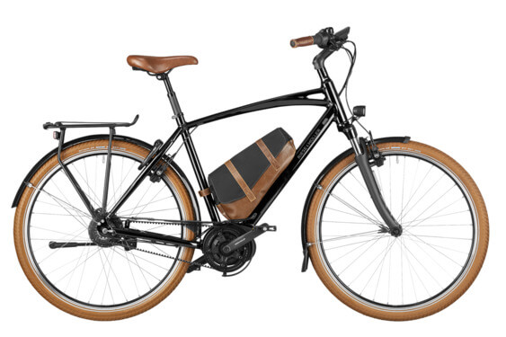 RM Cruiser2 vario HE56 cm '24 fekete elektromos kerékpár (725Wh, Kiox 300 , Zár táskával)