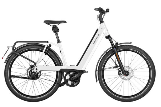 RM Nevo4 GT vario HS US47 cm '24 fehér elektromos kerékpár (750Wh, Kiox 300, ABS Zár táskával, Komfort Kit)