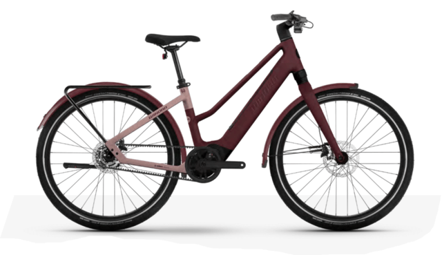 Winora iRide Pure 400Wh TR42 '24 piros elektromos kerékpár