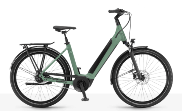 Winora Sinus N5f 625Wh US50 '24 zöld elektromos kerékpár