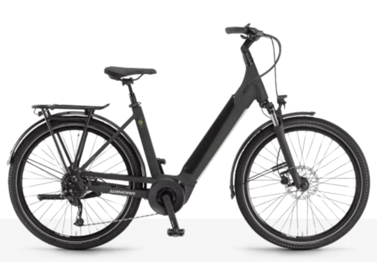 Winora Sinus X9 625Wh US46 '24 fekete elektromos kerékpár
