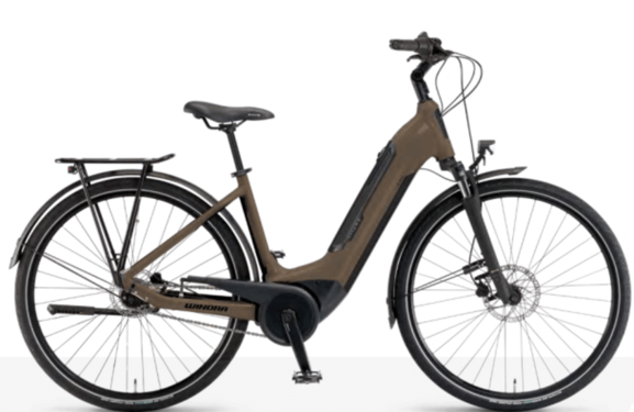 Winora Tria N8f 500Wh US51 '24 barna elektromos kerékpár