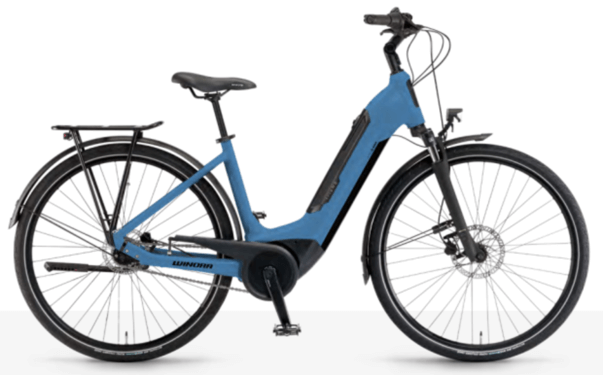 Winora Tria N8 500Wh US41 '24 kék elektromos kerékpár
