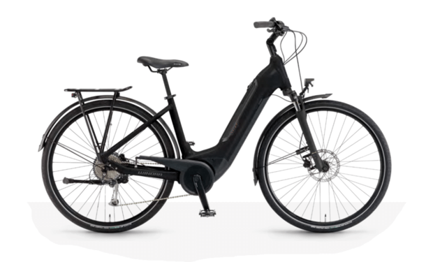 Winora Tria X7 500Wh US61 '24 fekete elektromos kerékpár
