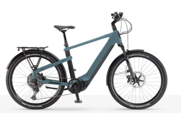 Winora Yakun X10 750Wh HE45 '24 kék elektromos kerékpár