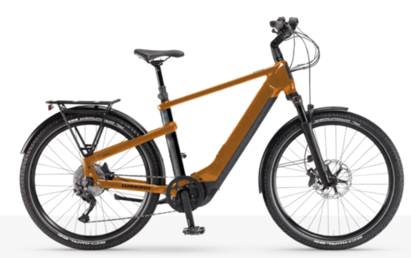 Winora Yakun X10 750Wh HE55 '24 sárga elektromos kerékpár