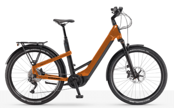 Winora Yakun X10 750Wh US55 '24 sárga elektromos kerékpár
