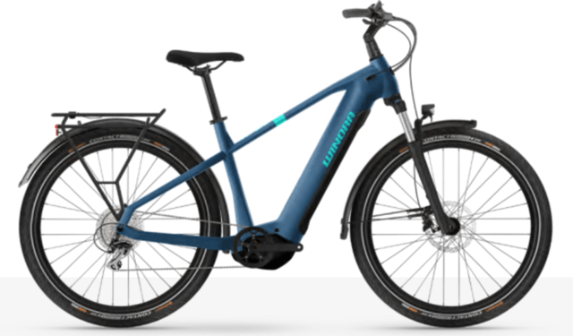 Winora Yucatan X8 720Wh HE40 '24 kék elektromos kerékpár