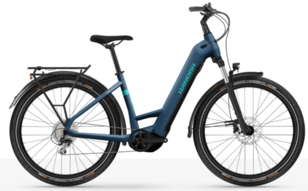 Winora Yucatan X8 720Wh US45 '24 kék elektromos kerékpár