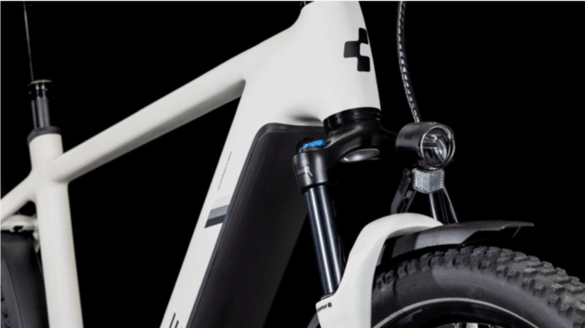 CUBE Nuride Hybrid EXC 800 Allroad HE58cm fehér elektromos kerékpár