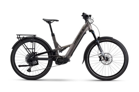 Haibike ADVENTR 10 LOW i800Wh 50cm '25 barna-fekete elektromos kerékpár